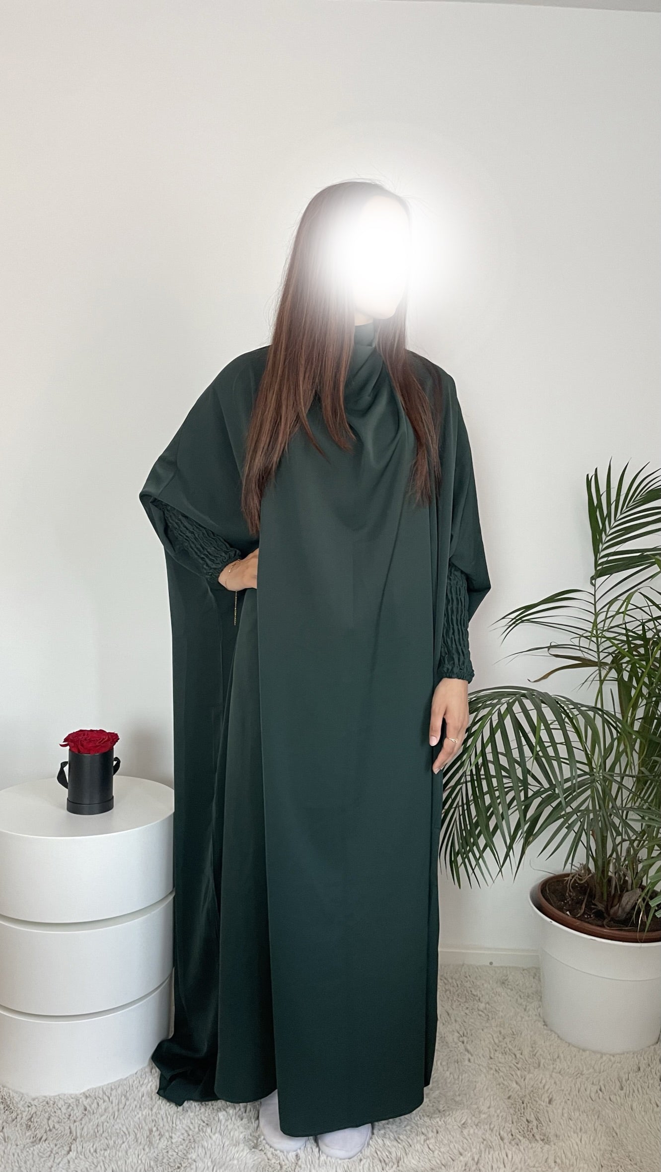 JILBAB - 2in1 GREEN