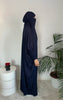 JILBAB - 2in1 DARK BLUE