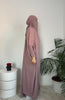 JILBAB - 2in1 DARK PINK