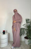 JILBAB - 2in1 DARK PINK