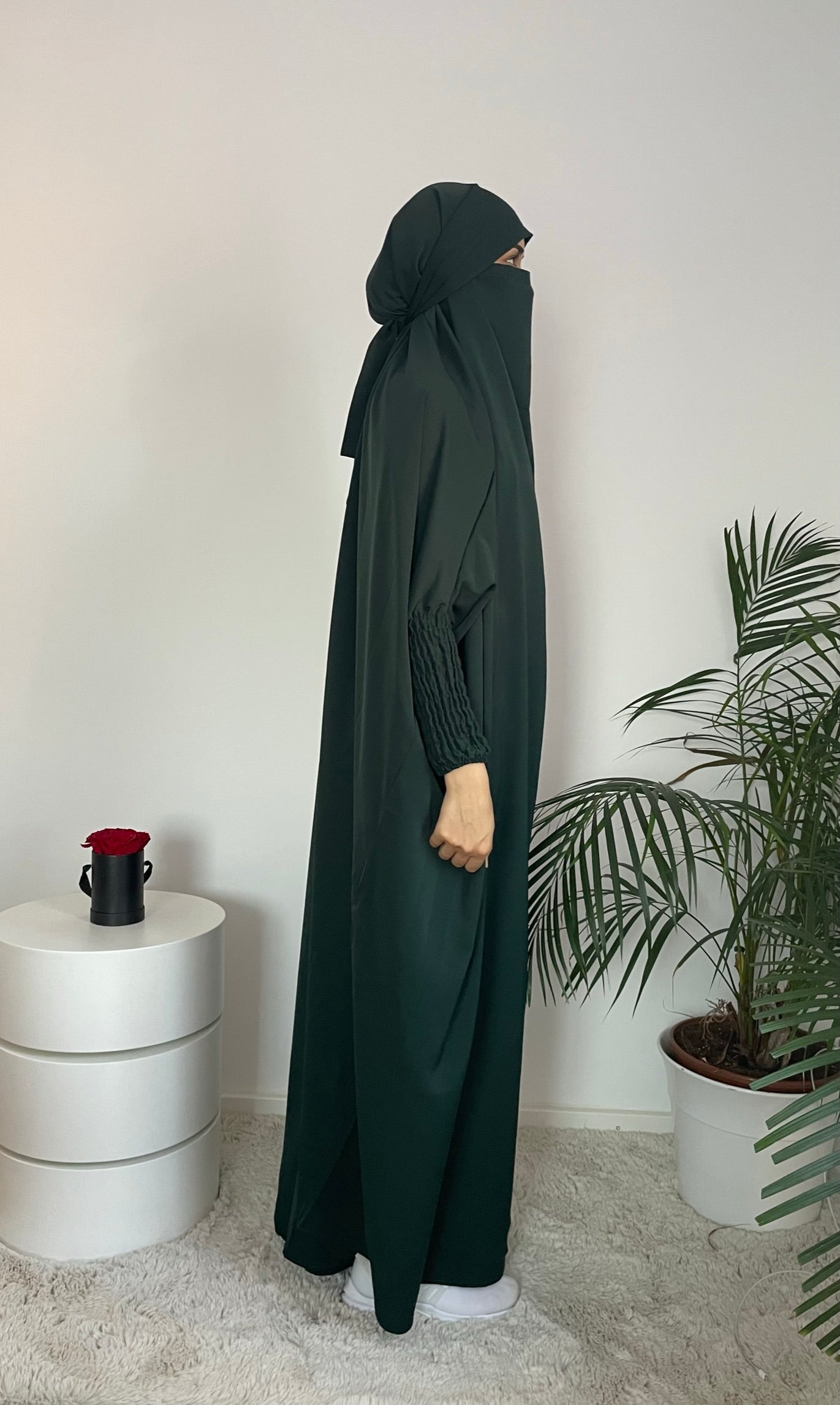 JILBAB - 2in1 GREEN