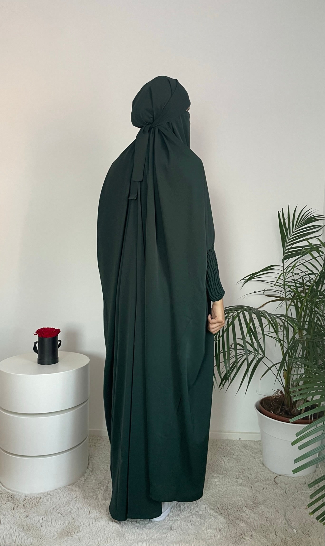 JILBAB - 2in1 GREEN