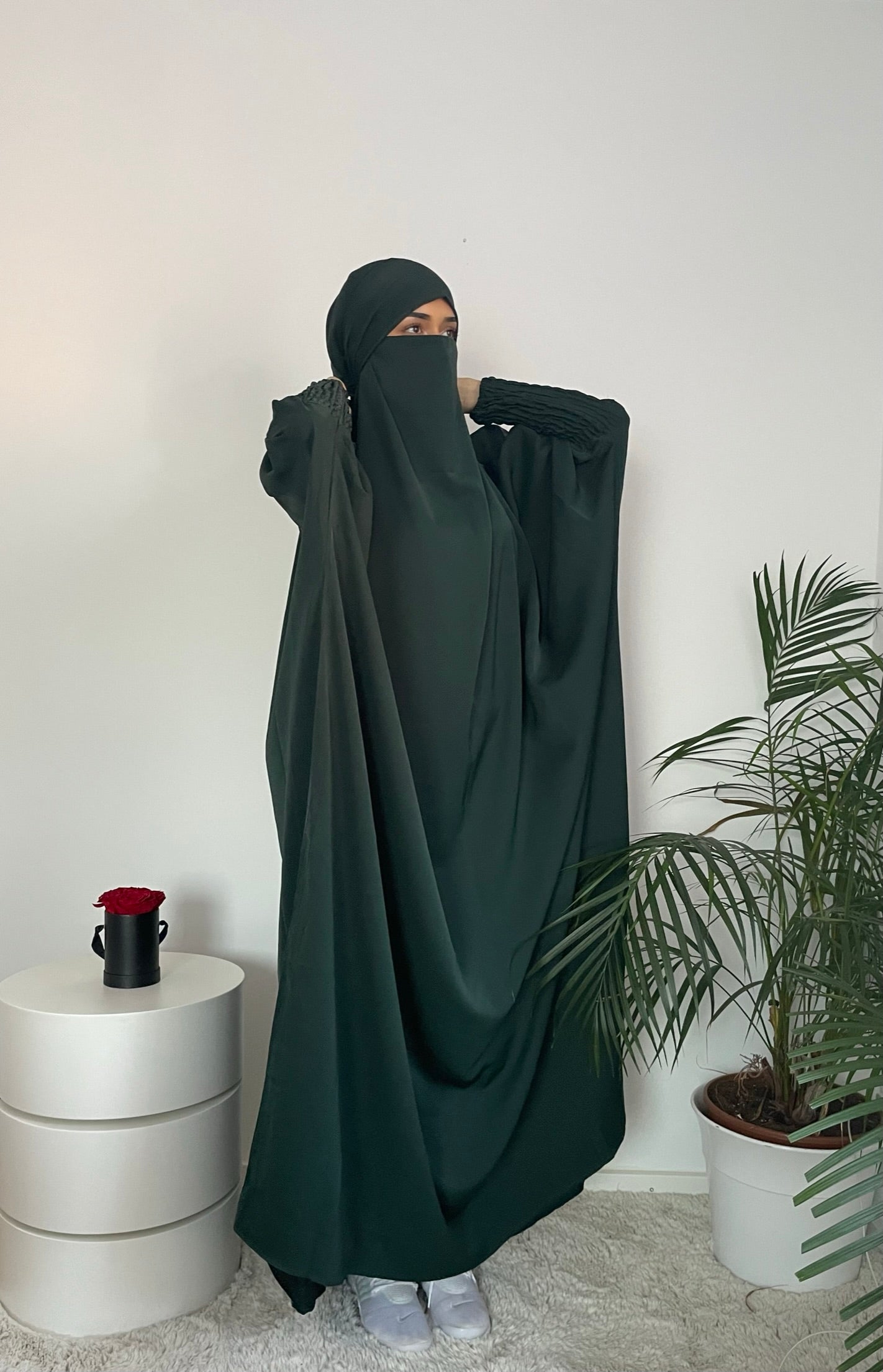 JILBAB - 2in1 GREEN