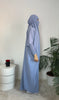 JILBAB - 2in1 LIGHT BLUE