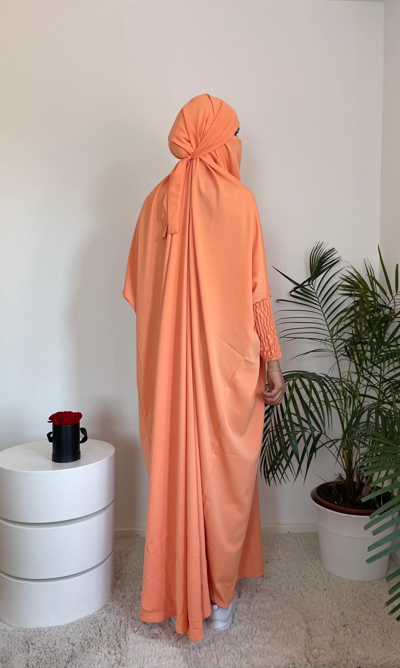 JILBAB - 2in1 ORANGE