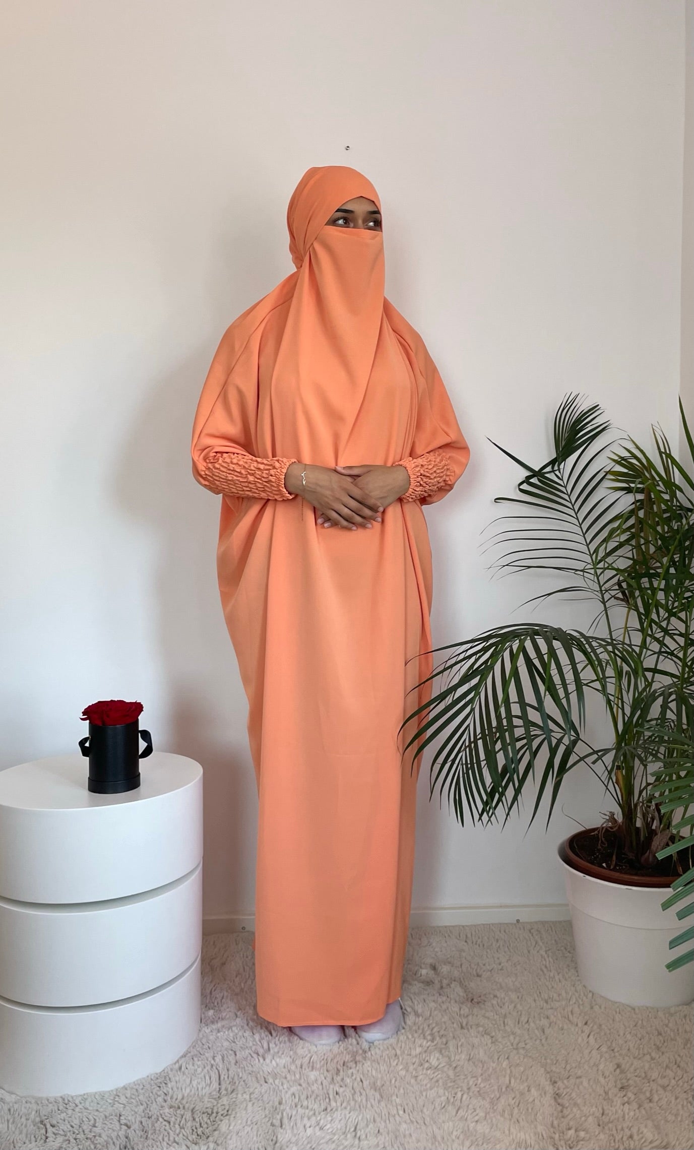 JILBAB - 2in1 ORANGE