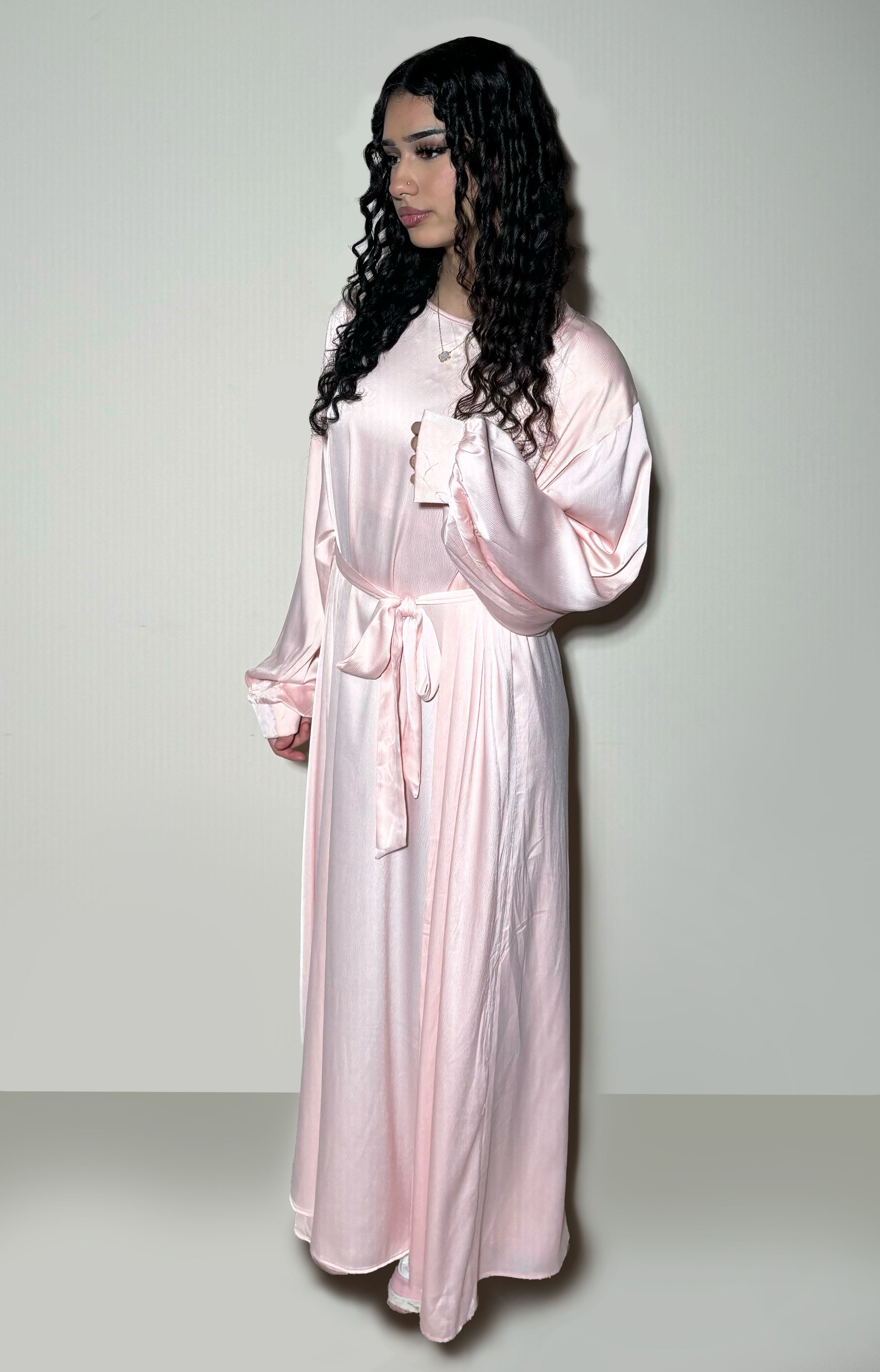 BASIC ABAYA - PINK