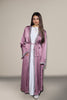 DUBAI ABAYA - SATIN BEAUTY ROSE