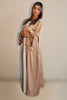 DUBAI ABAYAS - SHINY SATIN GOLD